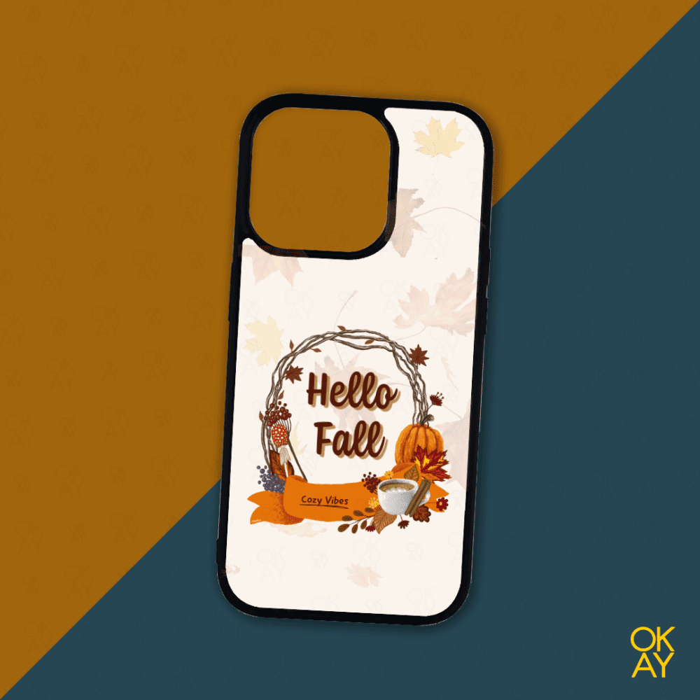 Capa iPhone Outono 'Hello Fall'